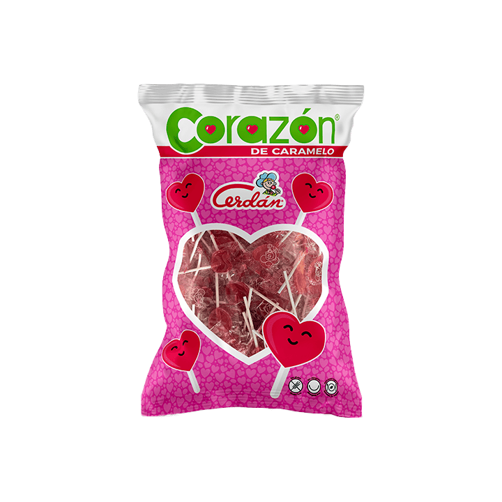 Mini hartlolly 5,6 g Cerdán Caramelos | Distribución Mayorista