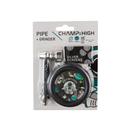 Pipa y Grinder Champ High | Distribución Mayorista
