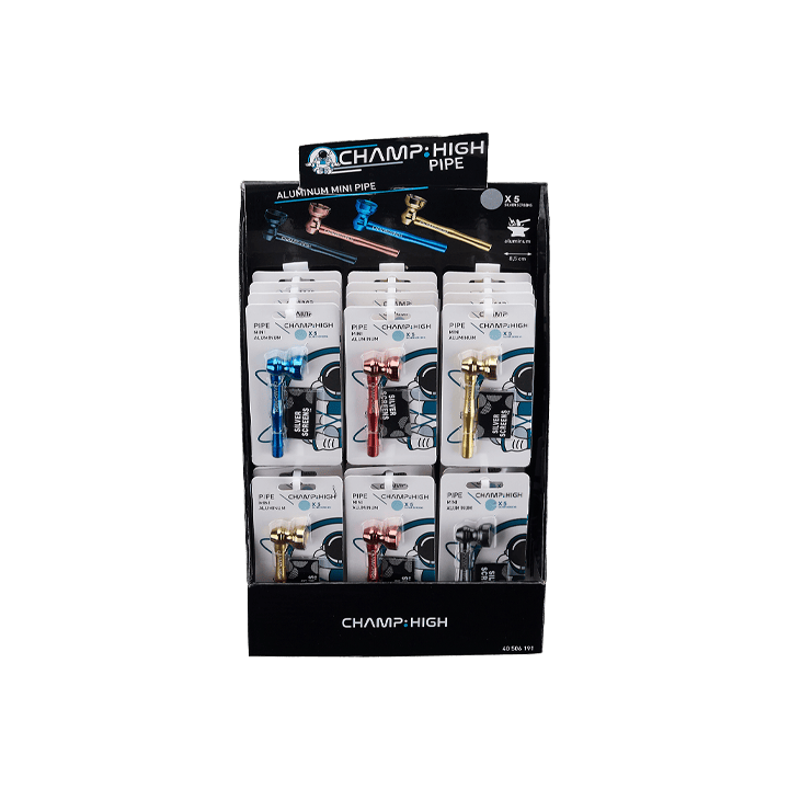 Champ High Mini Aluminium Pipe | Distribución Mayorista